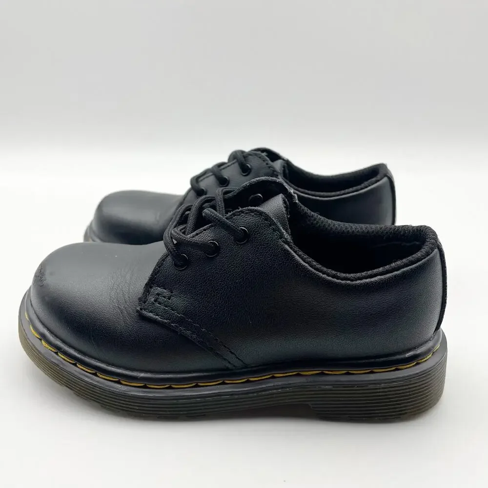 Dr. Martens Kids (Toddler) 1461 Dress Shoe US 8 EU 24 Black EUC